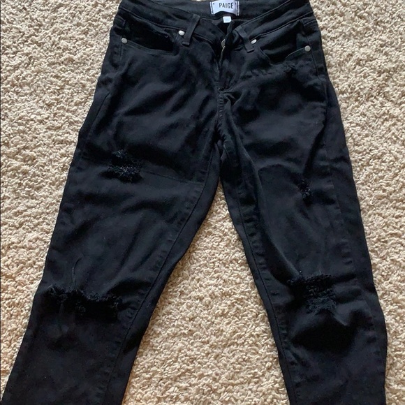 🎀SOLD🎀 Distressed verdugo ultra skinny jeans 25 - Picture 4 of 7